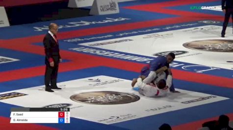 Fady Saad vs Gabriel Almeida 2018 Abu Dhabi World Professional Jiu-Jitsu Championship