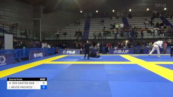 RERISSON DOS SANTOS GABRIEL vs ISRAEL NEVES PACHECO 2024 European Jiu-Jitsu IBJJF Championship