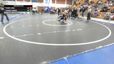 175 lbs Cons. Round 4 - Harley Wirth, Baldwin Park vs Fabio Lara, San Dimas