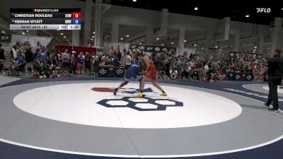 87 lbs Cons. Round 2 - Christian Rouleau, Storm/Nyac vs Keenan Wyatt, Knights RTC