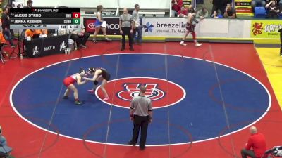 137 lbs Round Of 16 - Alexis Syrko, Ringgold vs Jenna Keener, Cumberland Valley