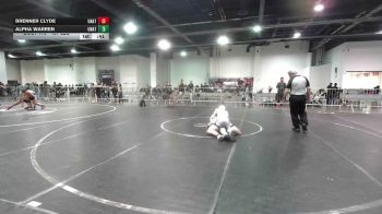 137 lbs 2nd Place - Brenner Clyde, Unattached vs Alpha Warren, Unattached
