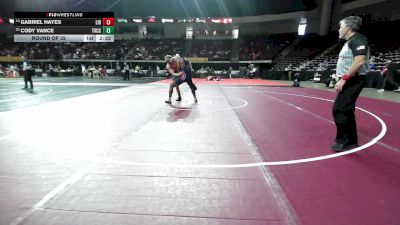 197 lbs Round Of 32 - Gabriel Hayes, Liberty vs Cody Vance, Treasure Valley