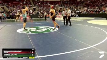 5A 215 lbs Cons. Round 1 - Nabaahii Loudhawk, Sandia vs Tyrell Toledo, Organ Mountain