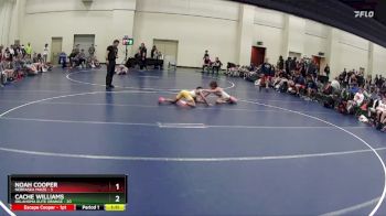 102 lbs Quarterfinals (8 Team) - Cache Williams, Oklahoma Elite Orange vs Noah Cooper, Nebraska Maize
