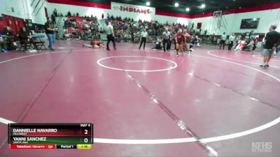 140 lbs Semifinal - Dannielle Navarro, Hillcrest vs Yanni Sanchez, Santa Ana