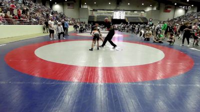 88 lbs Round Of 16 - Easton Quinn, Dendy Trained Wrestling vs Mason Zorn, The Storm Wrestling Center