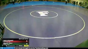 112 lbs 3rd Place Match - Jack Stewart, Whitmore Lake vs Benito Tinaj, Stoney Creek