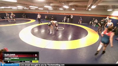 170 lbs Round 1 - Daisy Fackrell, Clearfield vs Eliza Davis, Davis Wrestling Club