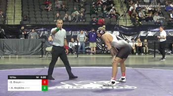 197 lbs Consolation - Gage Braun, Northern Illinois vs Alexander Hopkins, Army West Point