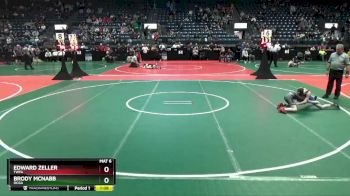 80 lbs Quarterfinal - Brody McNabb, OCGA vs Edward Zeller, TWFA