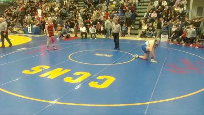 235 lbs Qtr-finals - Zoey Murphy, Southmoreland vs Daelyn Norris, Trinity