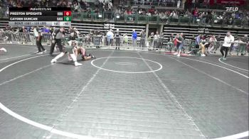 125 lbs Consi Of 8 #2 - Preston Speights, Bergenfield vs Cayden Duncan, Hackettstown