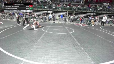 125 lbs Consi Of 8 #2 - Preston Speights, Bergenfield vs Cayden Duncan, Hackettstown
