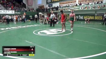 175 lbs Cons. Round 5 - Hayden Buhro, Oak Harbor vs Chance Snow, Wauseon