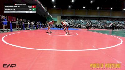125 lbs Consi Of 32 #1 - Connor Wolfley, VVWC vs AJ Dolbear, LMC