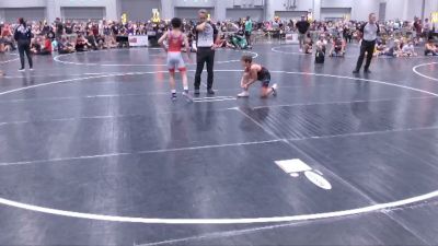 93 lbs Round 1 (4 Team) - Paxton Miller, Mat Assassins White vs Jacob Grant, The Factory