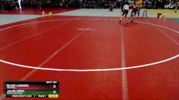 105 lbs Quarterfinal - Jacob Kresl, Fertile Beltrami vs Blake Lanning, Medford