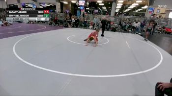 113 lbs Cons. Round 4 - Asher Johnson, 3F Wrestling vs Laird Greenfield, Scots Wrestling Club