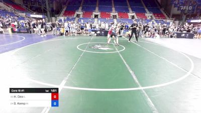 126 lbs Cons 16 #1 - Harrison Dea, IL vs Gavyn Kemp, IN