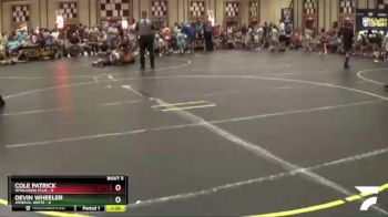 125 lbs Semis & 1st Wrestleback (8 Team) - Cole Patrick, Wyalusing Plus vs Devin Wheeler, Arsenal White