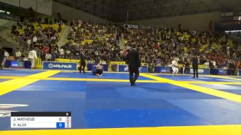 JOSÉ MATHEUS MACEDO DE LIRA LUNA vs PEDRO ALEX DOS SANTOS PIMENTA 2019 World Jiu-Jitsu IBJJF Championship
