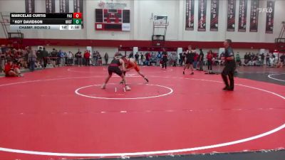 157 lbs Champ. Round 2 - Marcelas Curtis, Pacific (OR) vs Koy Davidson, Oregon State
