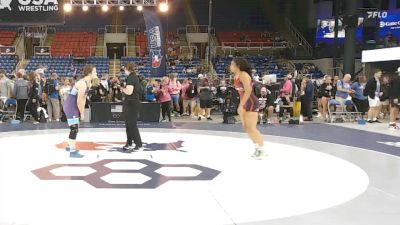 135 lbs Champ. Rd Of 64 - Sophia Slaughter, VA vs Olivia Hopkins, CT