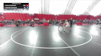 165 lbs Cons. Round 4 - Tavin Bomkamp, Team Nazar Training Center vs Hunter Marquis, Avila Combat Laboratories