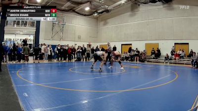 160 lbs Round Of 16 - Austin DeMartino, North Hills vs Brock Evans, Waynesburg