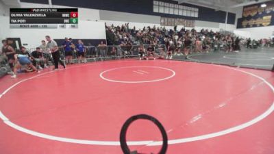 135 lbs Round 1 - Tia Poti, 951 Wrestling Club vs Olivia Valenzuela, Rough House Wrestling Club