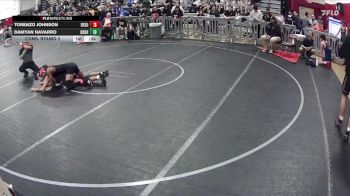 144 lbs Cons. Round 2 - Damyan Navarro, Corona Del Sol High School vs Torenzo Johnson, Del Sol