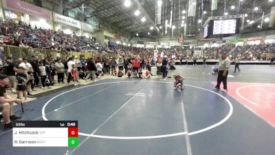50 lbs Round Of 16 - Jameson Hitchcock, Top Notch WC vs Bramlee Garrison, Montrose Elite