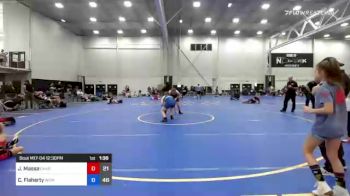 165 lbs Rr Rnd 4 - Jayde Massa, Charlies Angels Pink vs Caitlyn Flaherty, WOW South