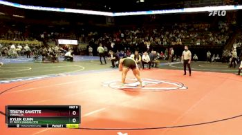 285 Class 1 lbs Semifinal - Tristin Gavette, Versailles vs Kyler Kuhn, St. Pius X (Kansas City)