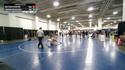 106 lbs Cons. Quarters - Matthew Newton, Nevada vs Trevor Nicholson, Idaho