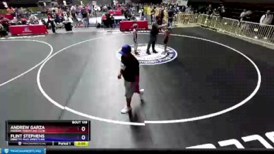 70 lbs Quarterfinal - Andrew Garza, Madera Wrestling Club vs Flint Stephens, Ebbetts Pass Wrestling