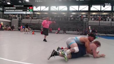 223-291 lbs Quarterfinal - MacKenzie Housman, Individual vs Logan Staver, Stockton Renegades