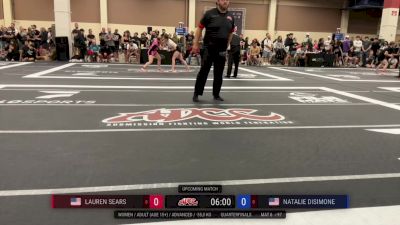 Lauren Sears vs Natalie Disimone 2025 ADCC Dallas Open
