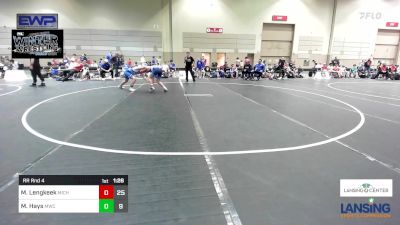 135 lbs Rr Rnd 4 - Murphy Lengkeek, Michigan Premier WC - (A) vs Mikael Hays, MWC Wrestling Academy