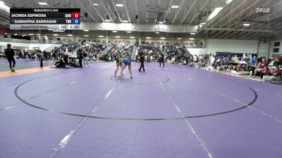 138 lbs Quarterfinal - Samantha Barragan, Texas Wesleyan vs Jacinda Espinosa, Lindenwood University