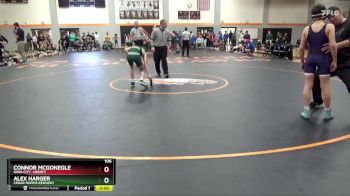 106 lbs Cons. Semi - Connor McGonegle, Iowa City, Liberty vs Alex Harger, Cedar Rapids Kennedy