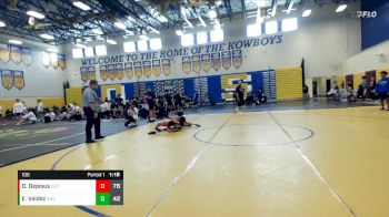 106 lbs Round 5 (8 Team) - Eli Valdez, Wellington vs Daren Dejesus, The Outsiders