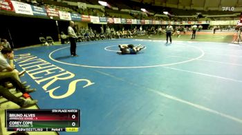 133 lbs Placement (16 Team) - Bruno Alves, Apprentice School vs Corey Cope, Elizabethtown