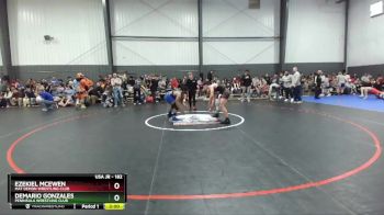 182 lbs Semifinal - Ezekiel McEwen, Mat Demon Wrestling Club vs DeMario Gonzales, Peninsula Wrestling Club