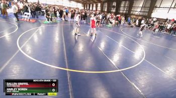 125 lbs Semifinal - Dallen Griffel, Team Prestige vs Harley Boren, West Jordan