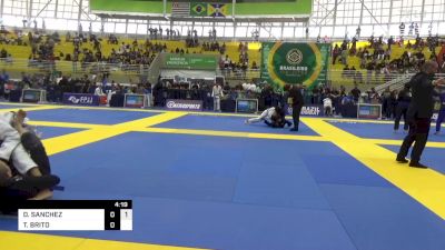 DAVID SANCHEZ vs THIAGO BRITO 2023 Brasileiro Jiu-Jitsu IBJJF