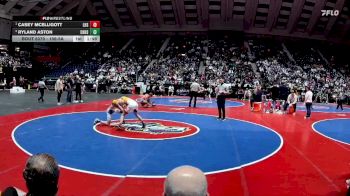 106-5A 1st Place Match - Casey McElligott, Lassiter H.S. vs Ryland Aston, Chattahoochee HS