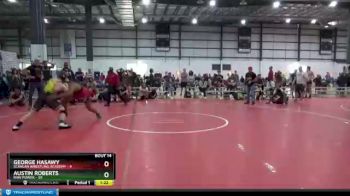 175 lbs Round 5 (6 Team) - Austin Roberts, RAW POWER vs George Hasawy, SCANLAN WRESTLING ACADEMY