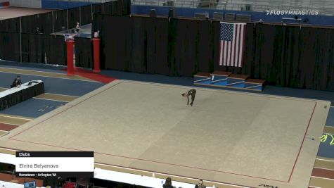 Elvira Belyanova - Clubs - 2021 Rhythmic Elite Qualifier